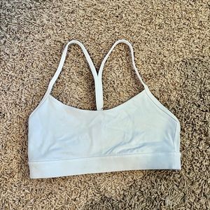 White LuLuLemon Bra Size 6